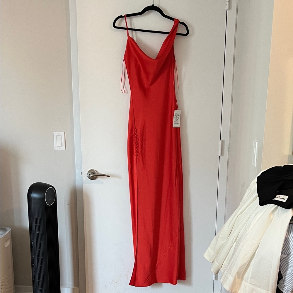 Jay Godfrey Red Gown